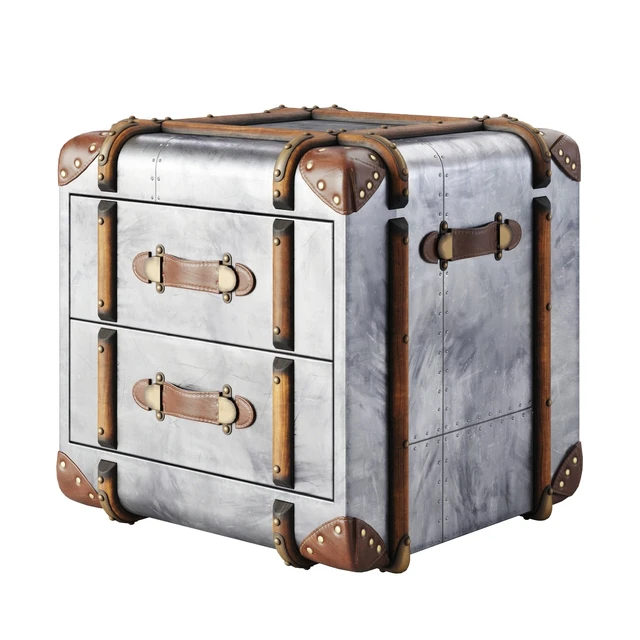 RH Richards Trunk 2-Drawer Cube — Скачать