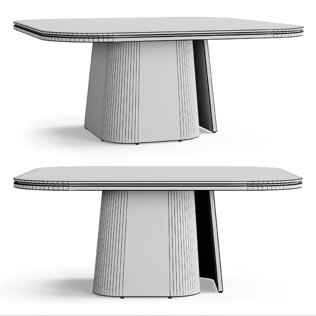 Dining table Reda Amalou Table Ooma — Descargar