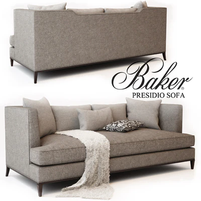 BAKER PRESIDIO SOFA  No. 6729S — Вид 1