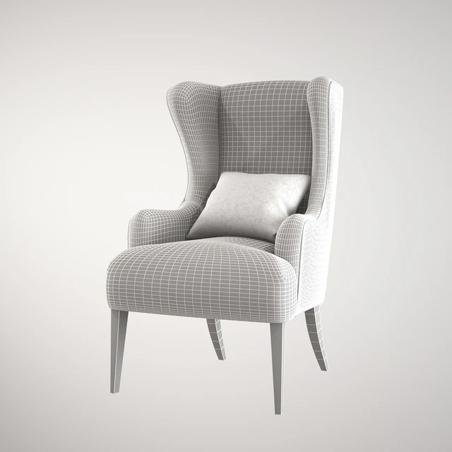 Baker Simply Baker Wing Chair 6928C — Скачать