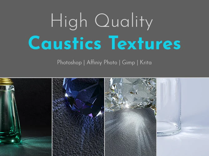 63 caustics textures — Скачать