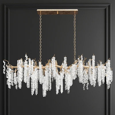 Shiro-Noda Cluster Horizontal Chandelier — Ver 1