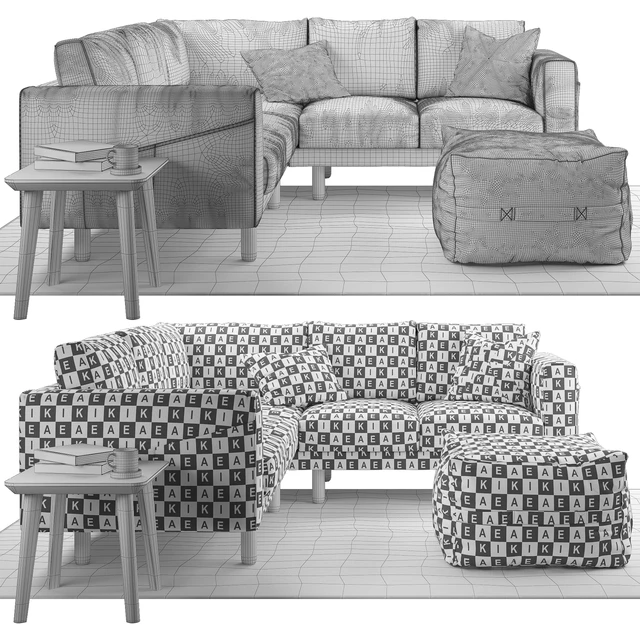 Диван Ikea Norsborg 4 (угловой) — Скачать