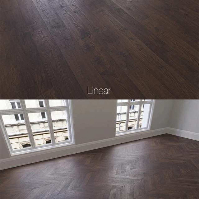 Parquet natural, Oak Whiskey, 3 types. Linear, chevron, herringbone. — Descargar