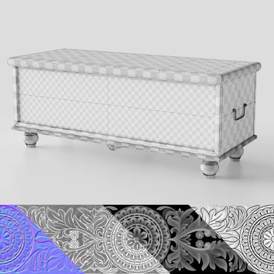 Fossil Ridge Storage Bench from Ashley Furniture — Ver 2