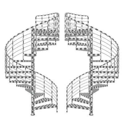 Spiral staircase — View 4