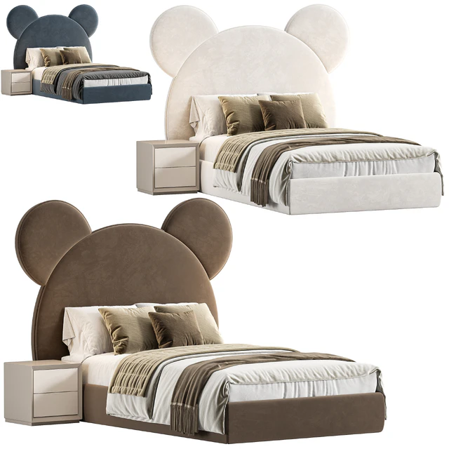 Teddy Children's bed — Скачать