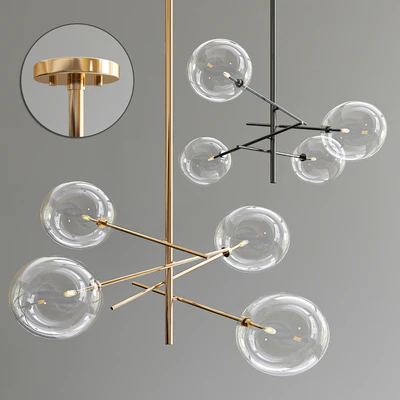 Bolle Gallotti Chandelier - 4 light — Скачать