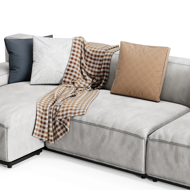 Cassina Mex Cube Chaise Longue Sofa — Скачать
