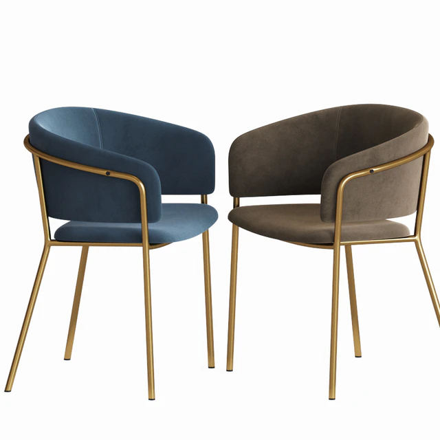 Konnie Dining Chair Velvet — Скачать
