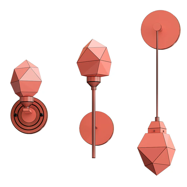 Scandinavian Crystal wall lamp — Скачать