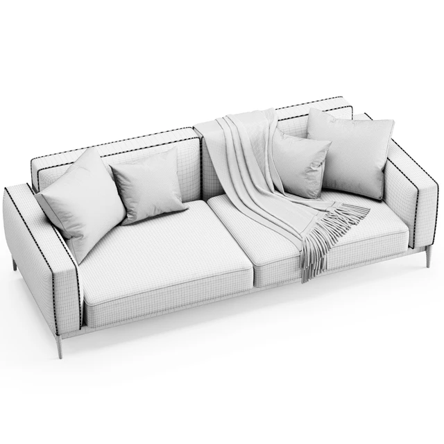 Flexform Romeo Compact Sofa — Скачать