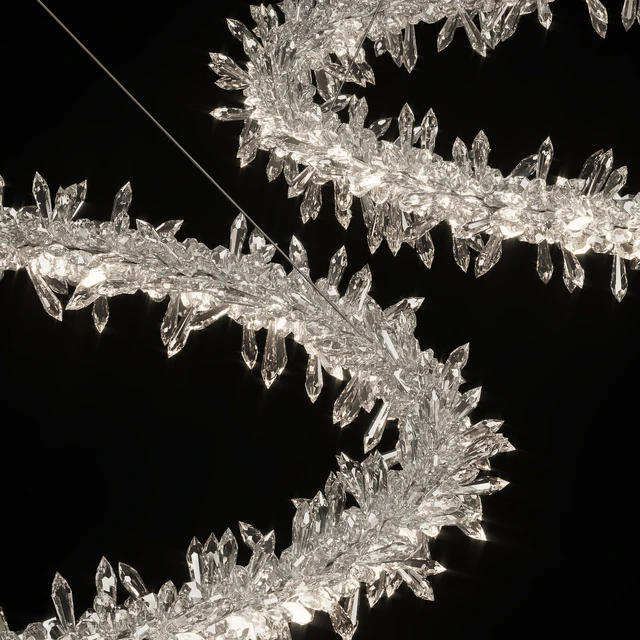 Crystal ring chandelier SIBYL — Descargar