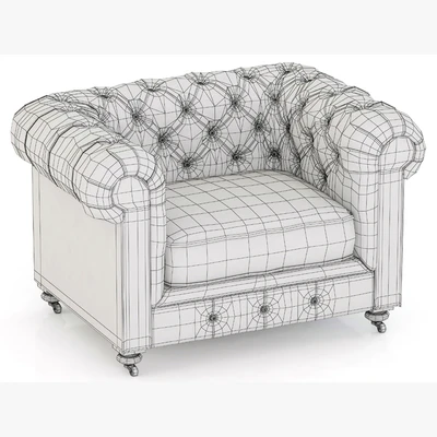 Restoration Hardware Kensington Upholstered Chair — Ver 2