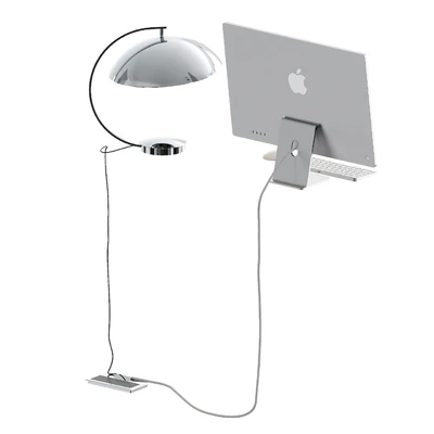 Table Molteni SCRIBA  Home Office, Armchair Minotti Lawson, IMAC — Ver 4
