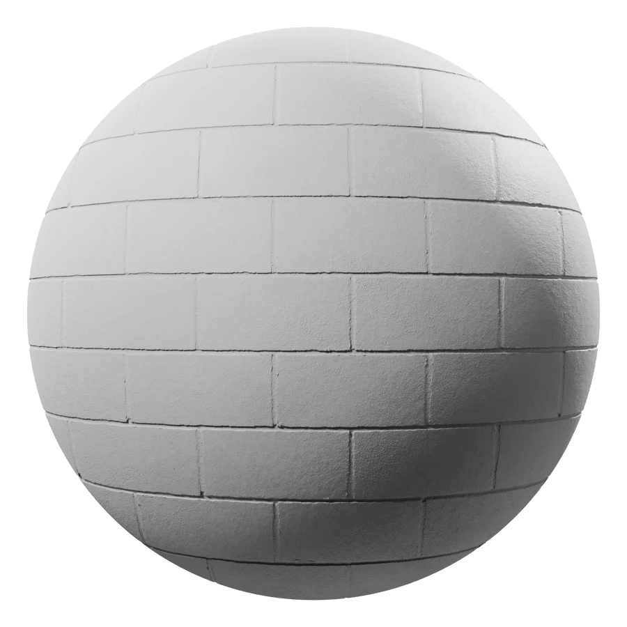 concrete blocks painted cinder 001 — Скачать