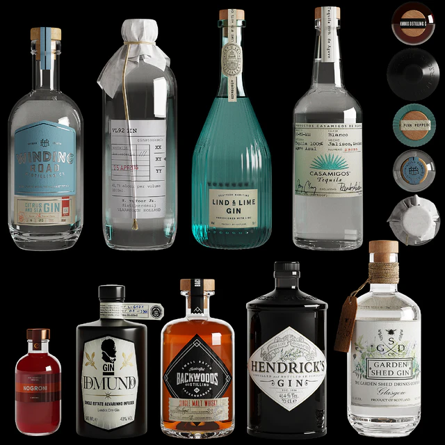 Bottles set 01 — Скачать