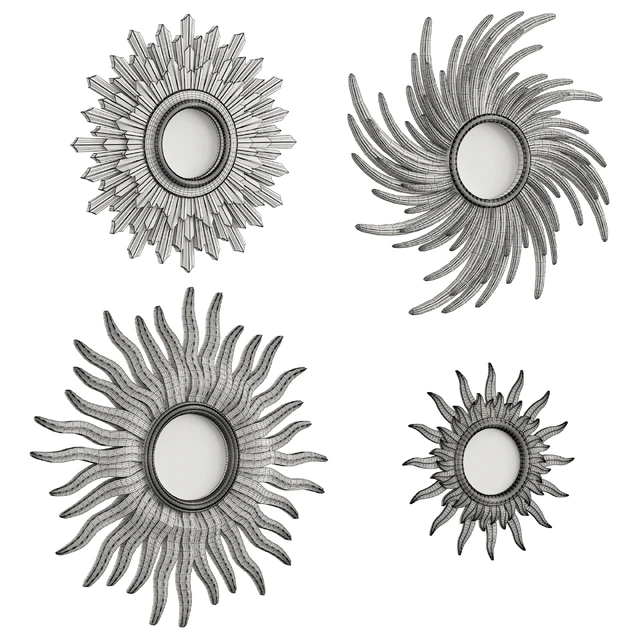 Eichholtz mirrors Sultan, Medina, Sol, Lunaris — Descargar