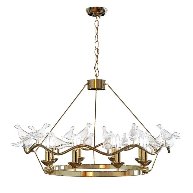 Favorite 1750-9P Chandelier Pajaritos — Descargar