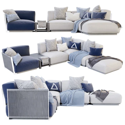 Vulcano Flexform Outdoor Sofa 5 — Ver 2