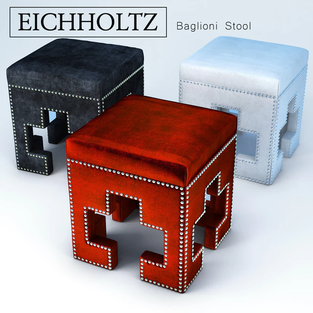 Eichholtz Baglioni Stool — Скачать