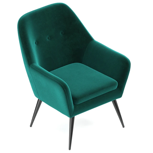 Memphis velvet armchair — Descargar