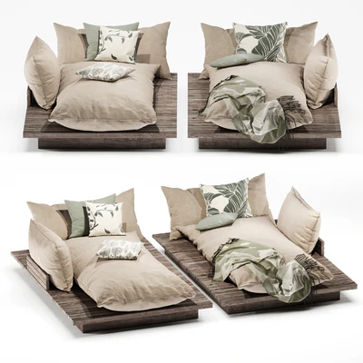 Minotti outdoor bed — Вид 1