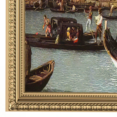 Классическая картина в резной золотой раме.Frame picture gold — Вид 2