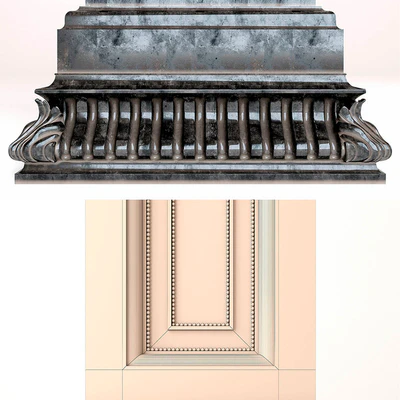 SQUARE COLUMNS (VERSION 2) — Вид 2