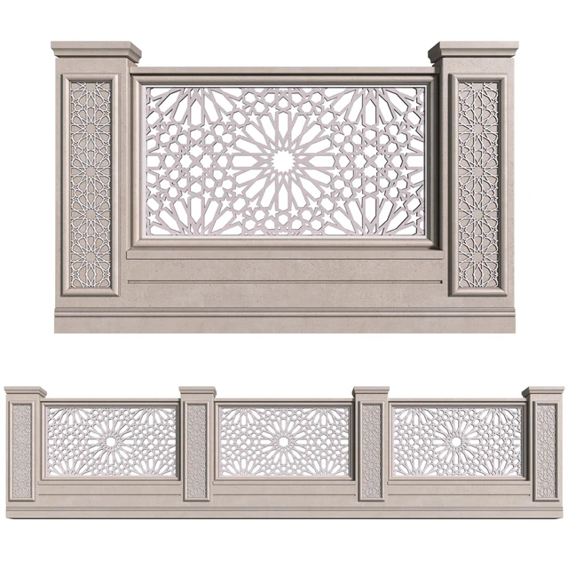 Fence in oriental style. Arabian Fence — Descargar