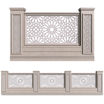 Fence in oriental style. Arabian Fence — Ver 1