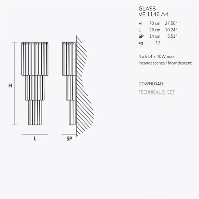 Masiero glass VE 1146 A4 — Скачать