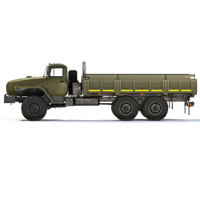 Ural 4320-0911 flatbed body 2015 — Ver 5