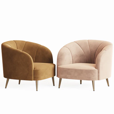 Velor Leone Armchair Laredoute — Вид 2