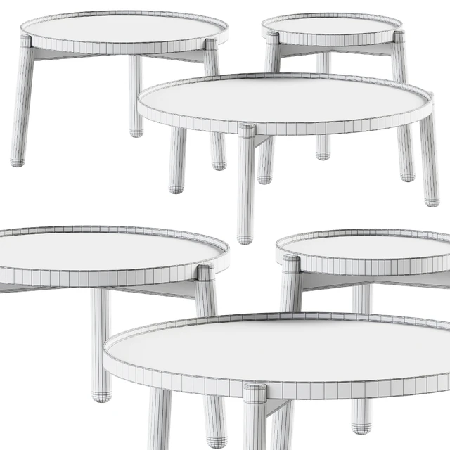 Kendo Mobiliario Van Coffee Tables / Кофейный столик — Скачать