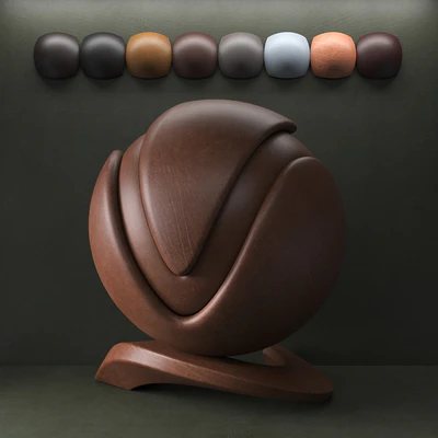 Set of materials "Leather" — Ver 2