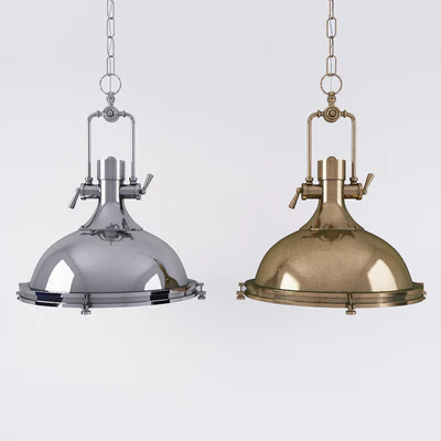 LIGHT T2 CHROME LOFT STEAMPUNK SPOTLIGHT — Ver 3