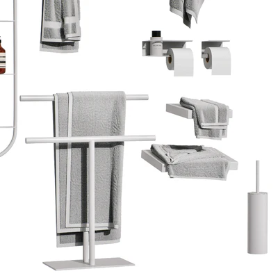 Bathroom decor set — Ver 2