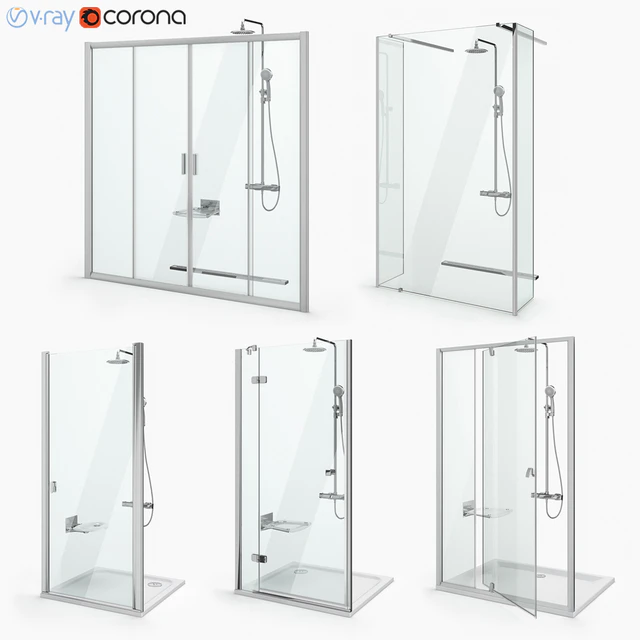 Set of shower doors Ravak set 20 — Descargar