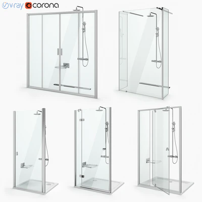 Set of shower doors Ravak set 20 — Ver 1