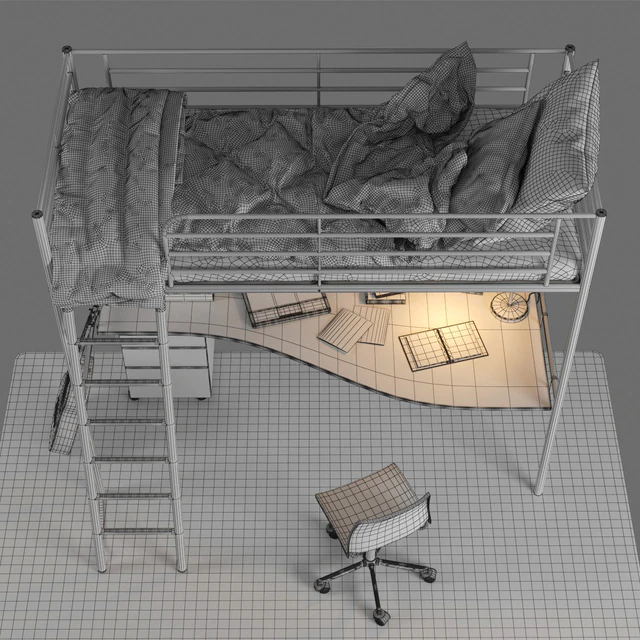 IKEA kids bed Svarta — Скачать