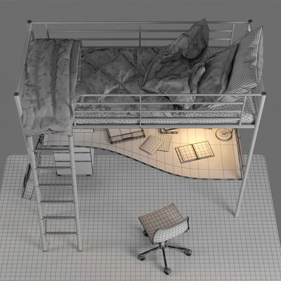 IKEA kids bed Svarta — Вид 2