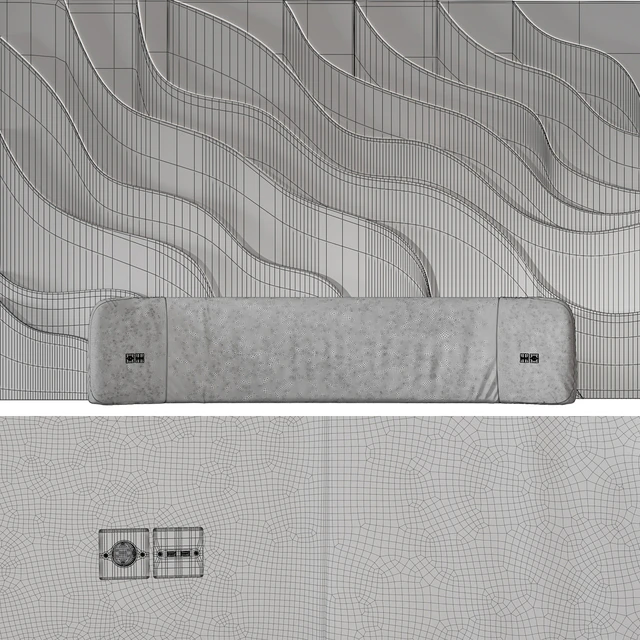 Wave headboard — Скачать