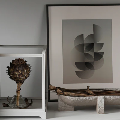 Decorative set with Ceramic 012 — Ver 2
