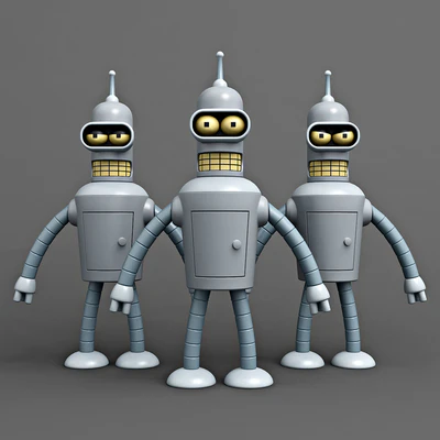 Robot - Bender. — Ver 1