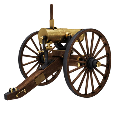 Antique Bronze Gun — Ver 2