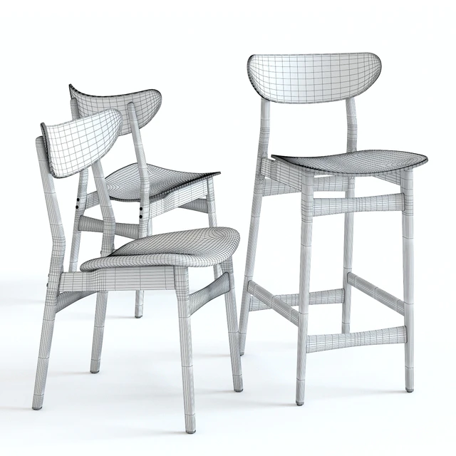 West Elm Classic Cafe Chairs — Скачать