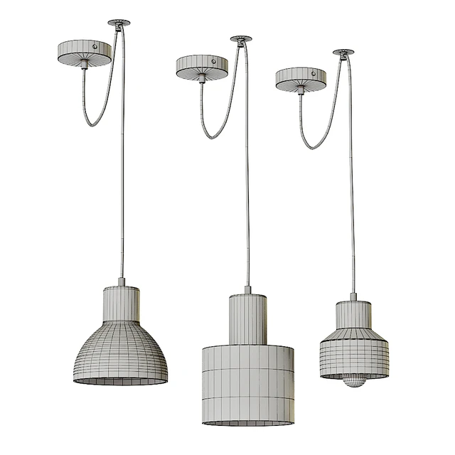 Maytoni Broni hanging lamp set — Скачать