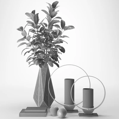 decorative set with accessories from Z Gallerie — Вид 2