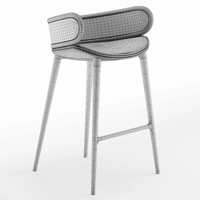Alma de luce MUDHIF bar stool — Ver 5